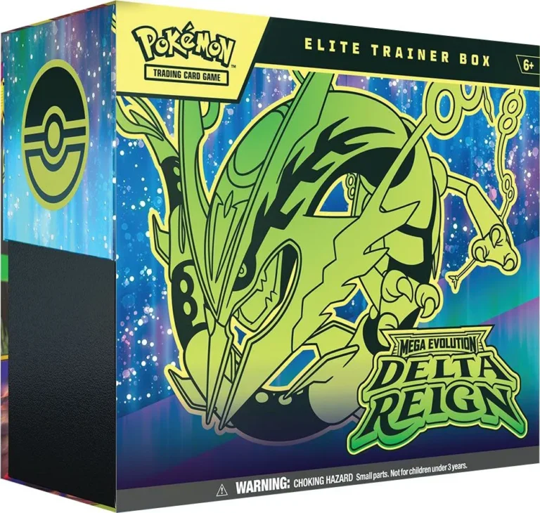 Pokémon Delta Reign Elite Trainer Box met Mega Rayquaza